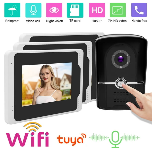 Videoportero Tuya con Smart WiFi IP Full HD 1080P Control de Acceso