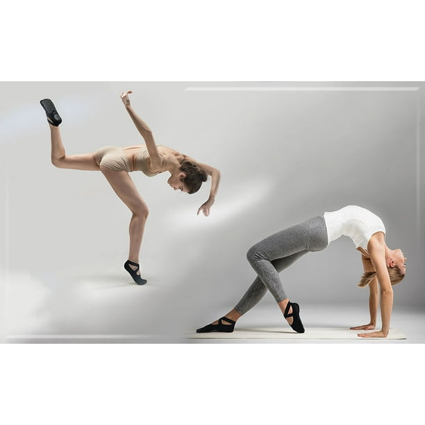 Calcetines De Mujer Antideslizantes Para Yoga Barre Pilates