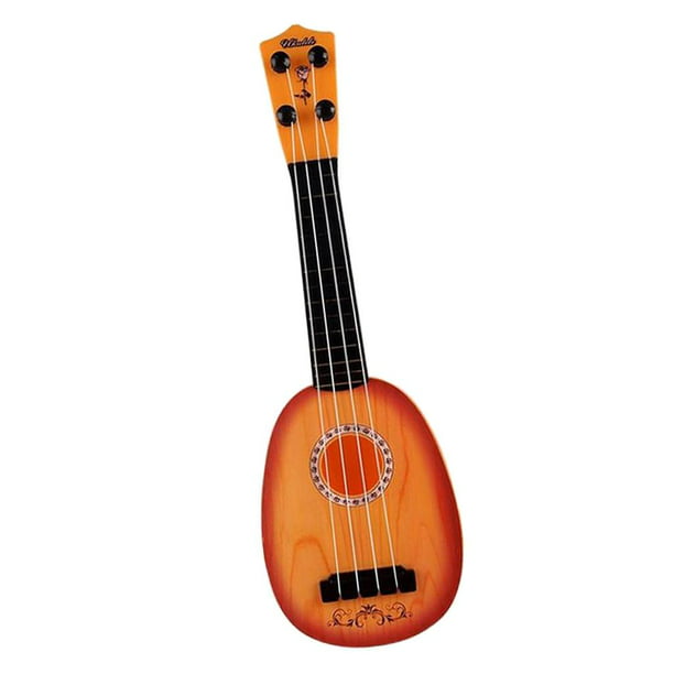 Guitarra de madera de 21 pulgadas para niños, juguete musical, guitarra  para niños pequeños, ukelele, guitarra acústica, instrumentos musicales