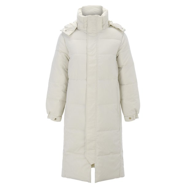 Parka ligera acolchada con capucha para mujer