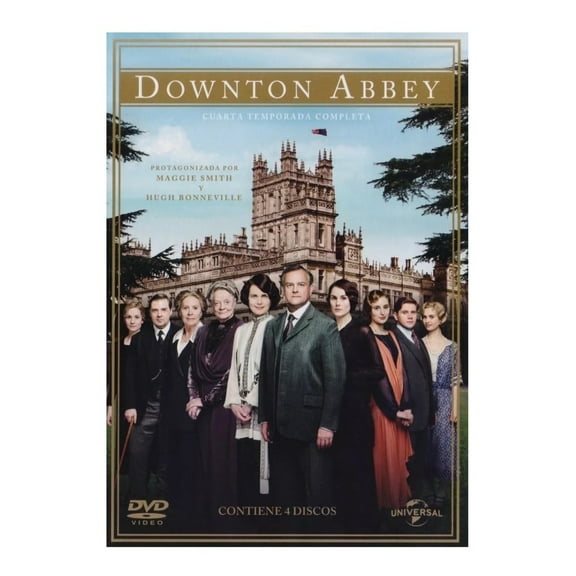Downton Abbey Cuarta Temporada 4 Cuatro Dvd Universal Downton Abbey Cuarta Temporada 4 Cuatro Dvd