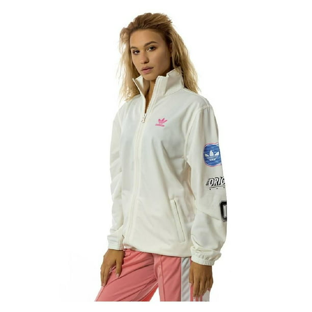 Chamarra Mujer Originals blanco M Adidas Track Top | Walmart en línea