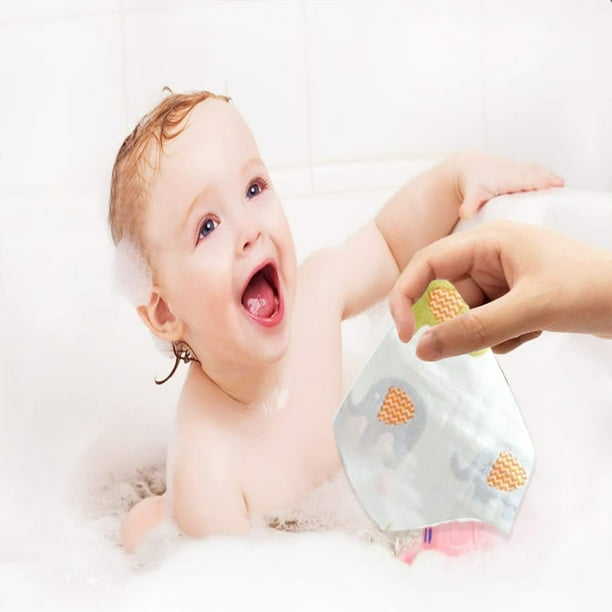 Toalla de Baño y Toallas Faciales Baby Colors para Bebé Niño 6 Piezas