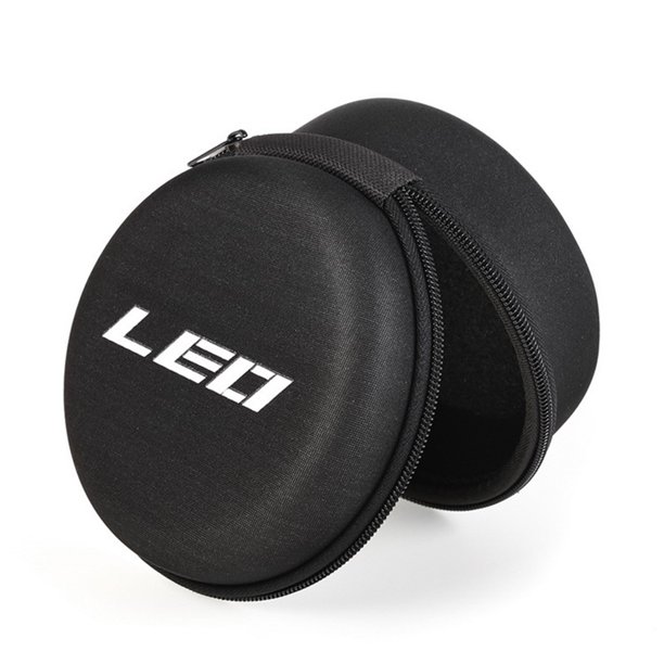 LEO Round Fishing Reel Storage Bag EVA Fly Raft Reels Protective