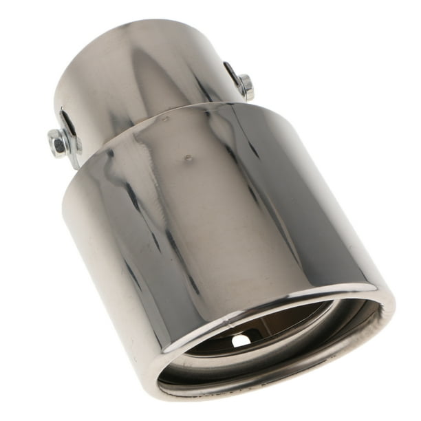 Coche silenciador de escape de acero inoxidable de automoción 304 tubo de  3.5 en Cola Escape de los automóviles