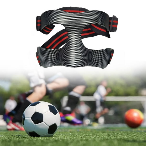 Protectores nasales Protector facial Deportes Protección facial Protector  facial Mascarilla ajustable para entrenamiento atlético Ejercicio Fútbol
