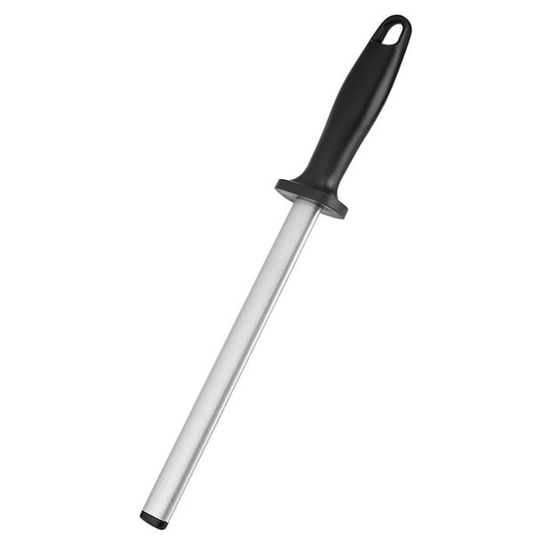 Afilador de cuchillos de acero para afilar de cocina, afilador de cuchillos  de 10.24 pulgadas, afiladores de cuchillos profesionales para el hogar