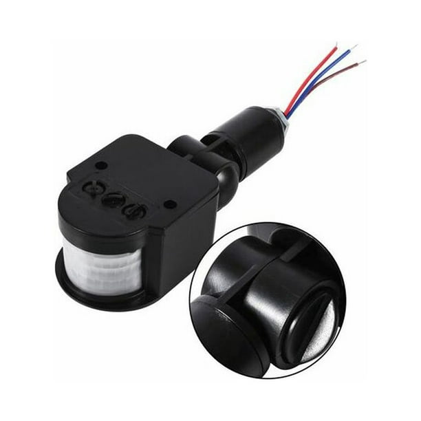 Interruptor de sensor de movimiento LED para exteriores 90-240V 180 grados  de seguridad Detector de JAMW Sencillez