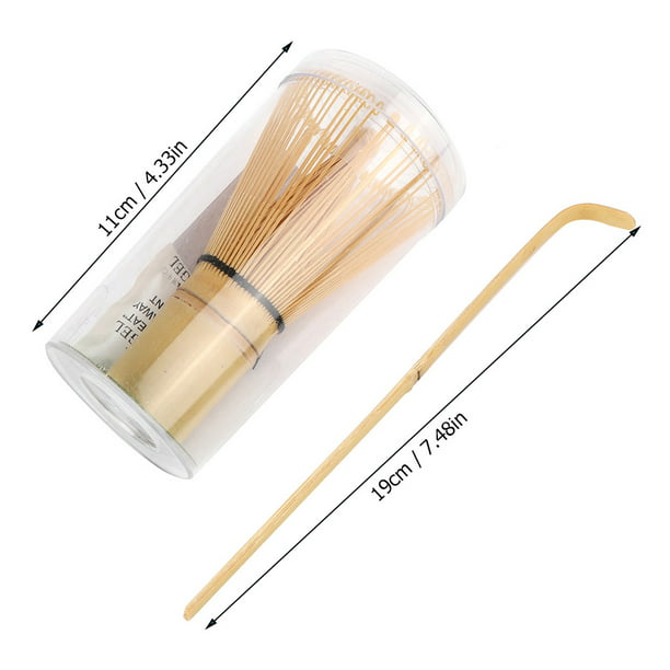 Bamboo Batidor de té Matcha, pala y cuchara pequeña (MATCHA WISK)