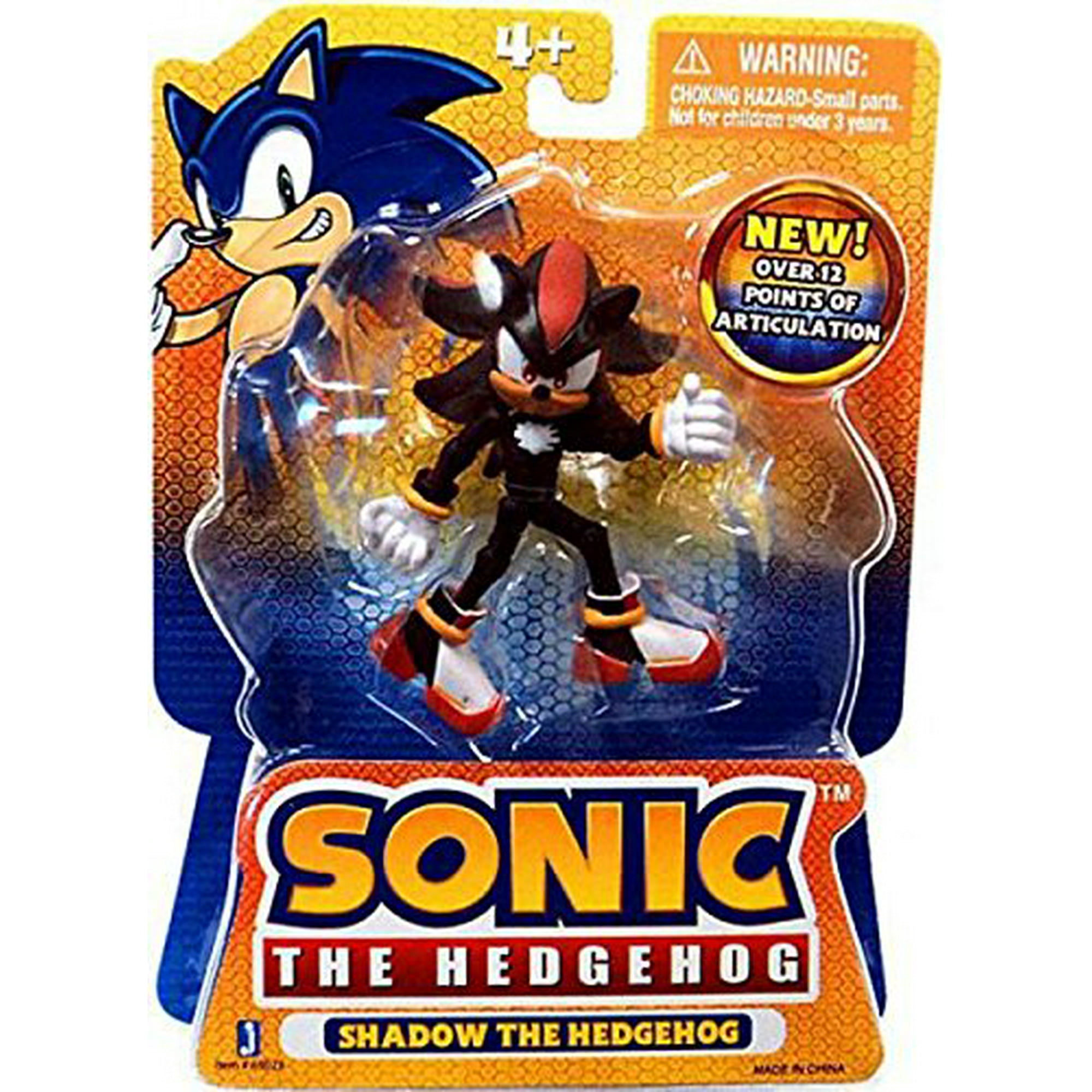  Sonic The Hedgehog Figura de acción de 2.5 pulgadas, juguete  coleccionable de sombra : Juguetes y Juegos