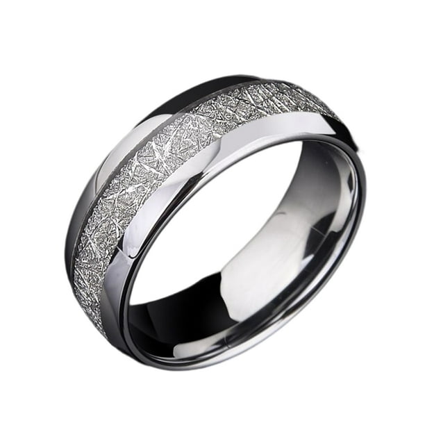 Anillo de acero inoxidable a la moda para hombre, joyería decorativa,  anillos delicados, regalo para Qarigey AP014615-09