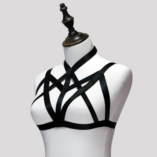  Artdear Body para mujer con brasier integrado, sin mangas,  cuello alto, traje de cuerpo, A-Negro : Ropa, Zapatos y Joyería