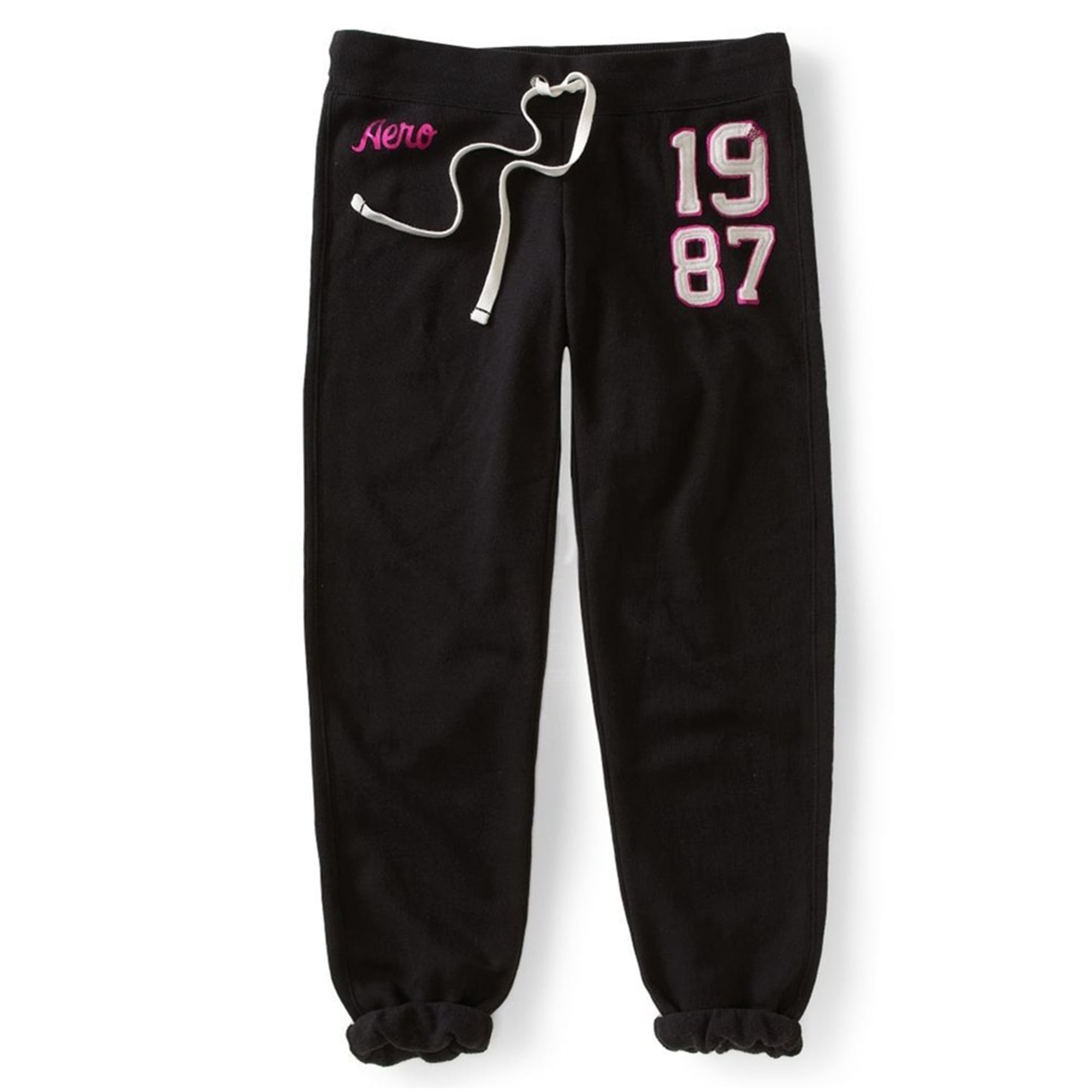 Cinch 1987 - Pantalones para mujer, color negro, extragrande Aeropostale Pantalones deportivos | Walmart en