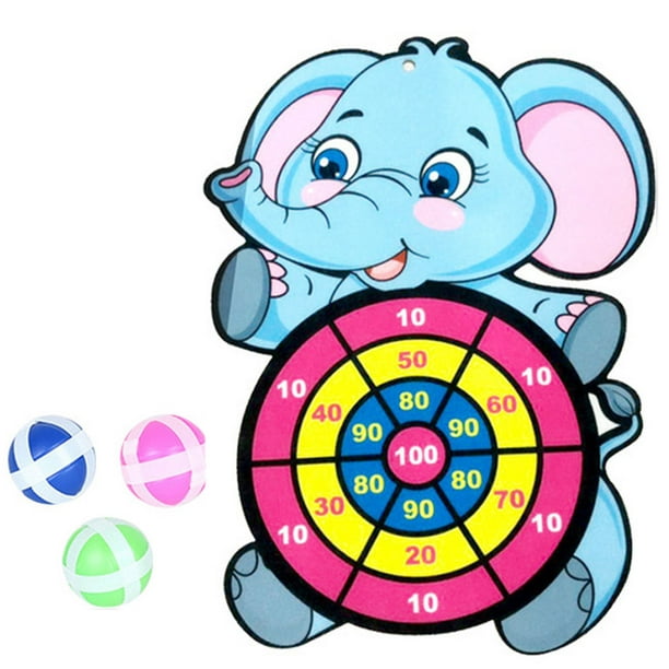 Juguetes infantiles para niños y niñas de 3 a 12 años, tablero de dardos de  animales