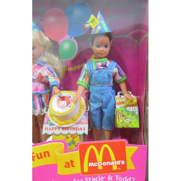 Barbie Birthday Fun at McDonald's - A party for Stacie & Todd