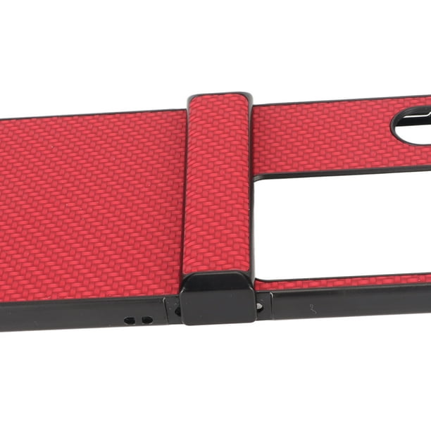  Funda con tapa para Oppo Realme X2 Pro, fibra de carbono PU +  TPU híbrido funda a prueba de golpes cartera con correa, Kickstand :  Celulares y Accesorios
