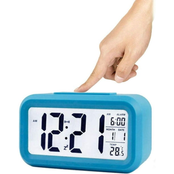 Reloj Digital para Niños Reloj Despertador con Retroiluminación