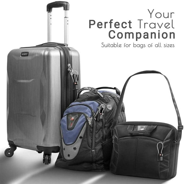  Travelsky TSA - Candado para maleta, maleta, maleta, taquillas,  candados de cable para la escuela, gimnasio, paquete de 1/2/4 : Ropa,  Zapatos y Joyería