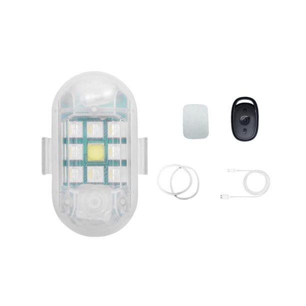 Luz estroboscópica LED inalámbrica con control remoto, accesorios para  ciclomotor, luz estroboscópica LED con control remoto inteligente  inalámbrico