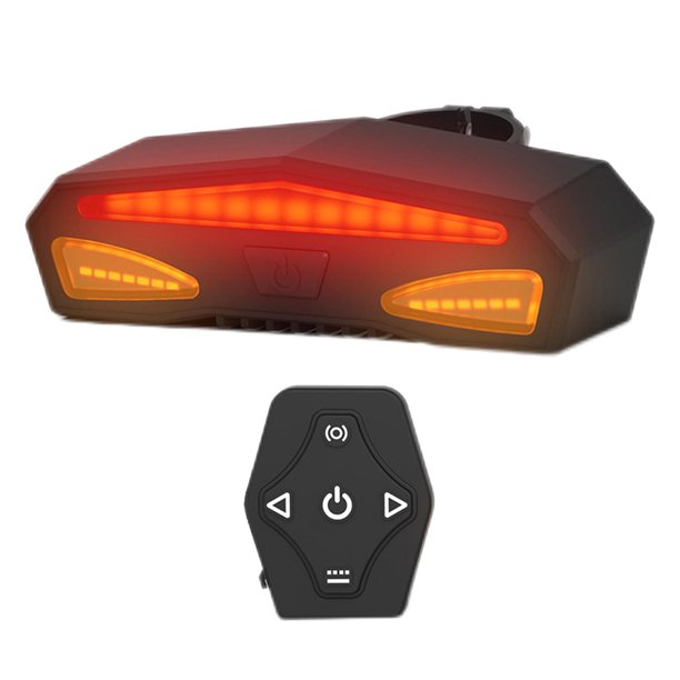 luz LED Intermitente para bicicleta con control remoto Bluetooth