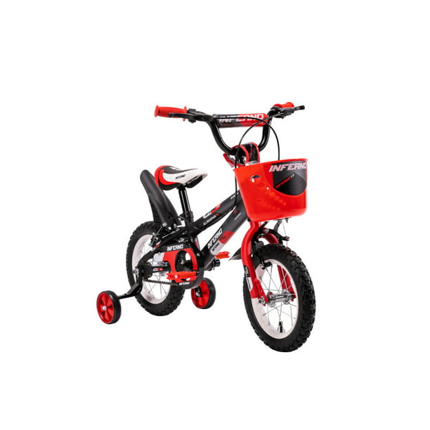 Bicicleta Para Niños Rodado 12 Mecano Con Bocina Y Canasto