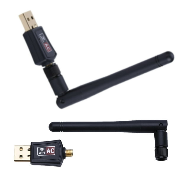 Adaptador Antena WiFi USB - Mini Receptor Dual Band 2.4G/5GHz AC
