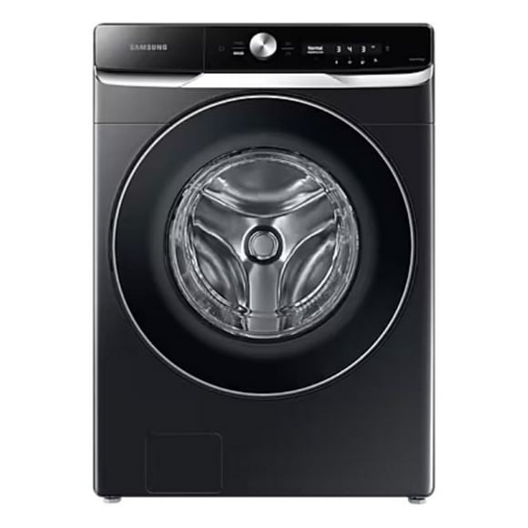 lavadora inteligente de carga frontal 25 kg con ai wash color negro samsung wf25a8900av