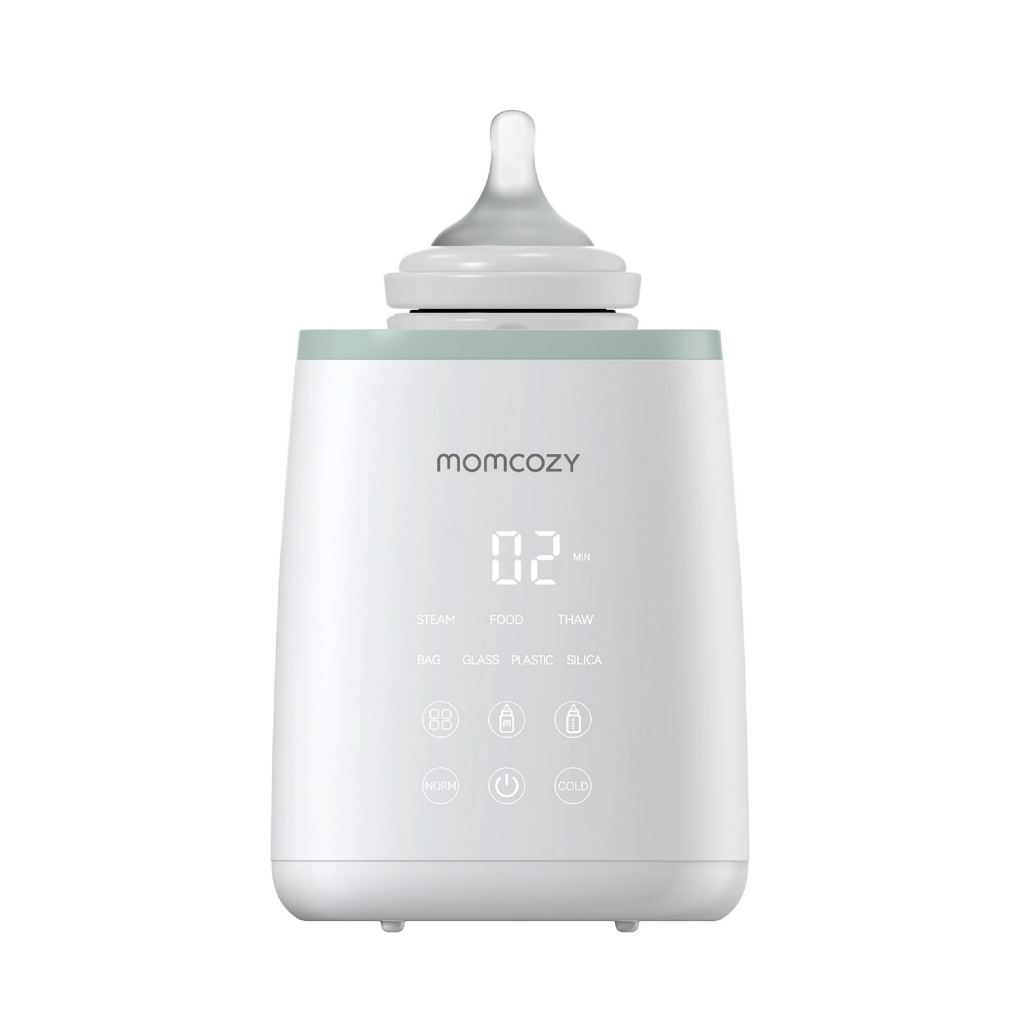 Momcozy Calentador De Biberones Inteligente, Calentador De Leche Para Bebés  Rápido 6 en 1 Momcozy X01