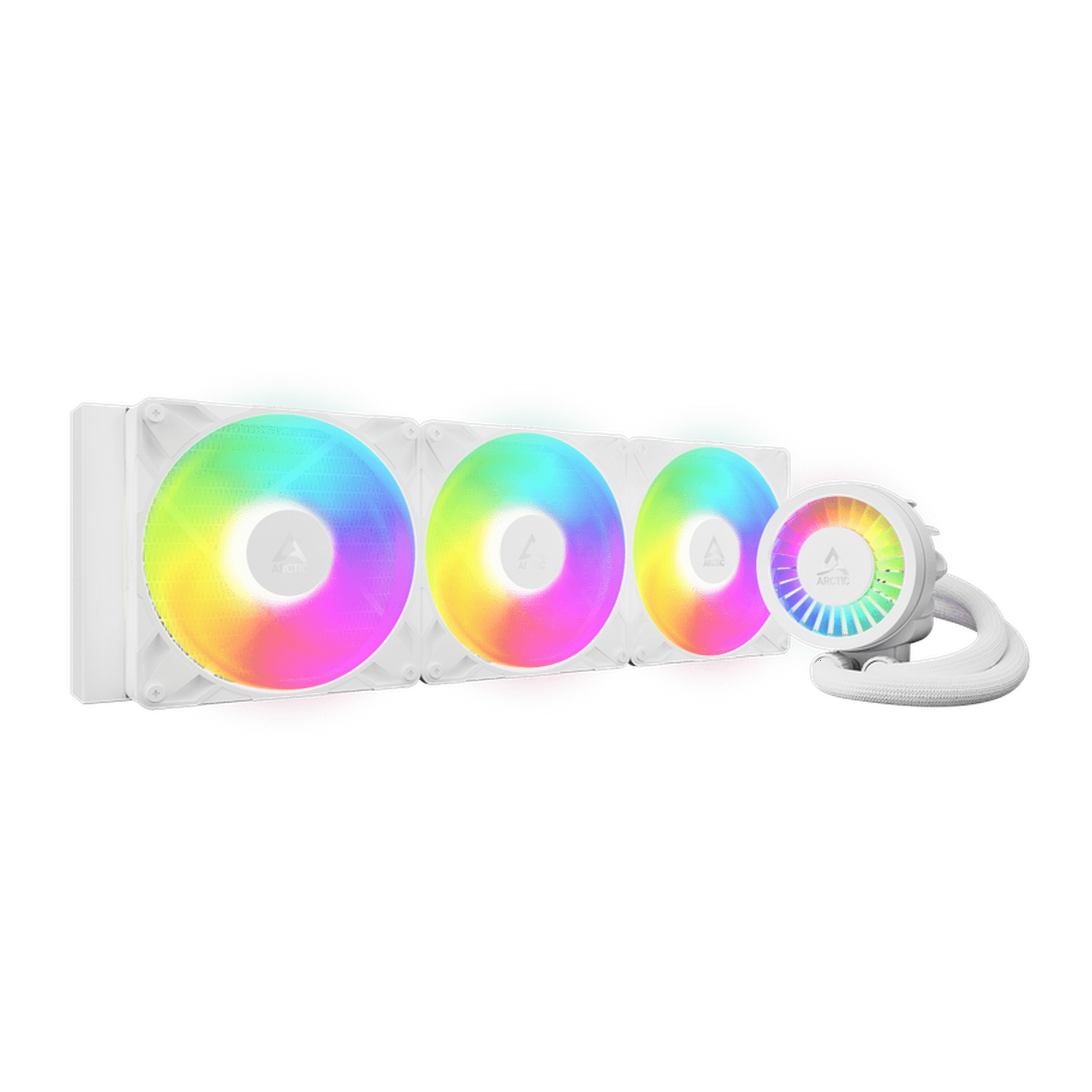 Arctic liquid freezer iii pro 420 a-Rgb (White)