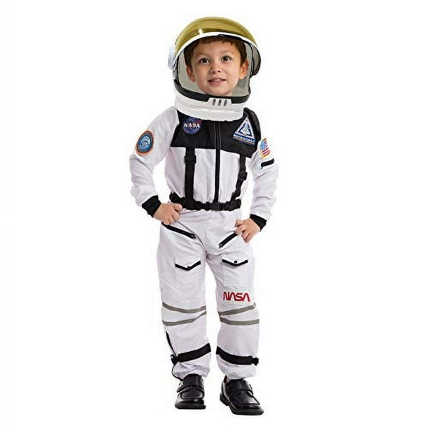 Disfraz de astronauta para niños traje de lujo de la NASA con casco movible  overol espacial para niños – Yaxa Costa Rica