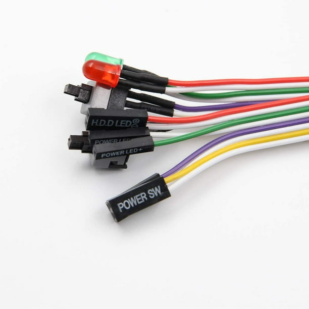 Conectores cableados USB con interruptor a cable 2 pin