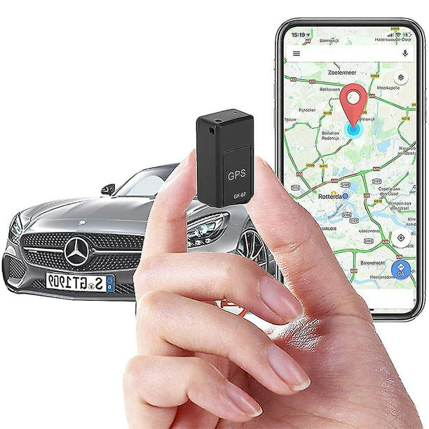 Localizador GPS para vehículos, Mini localizador GPS magnético, Mini  localizador GPS magnético mejorado-ai Reducción de ruido inteligente,  localizador
