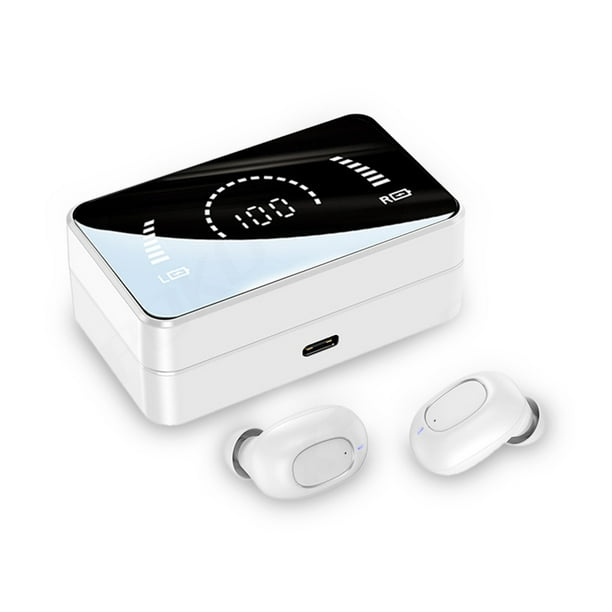▷ Chollo Auriculares inalámbricos IPX5 Bluetooth 5.3 con estuche