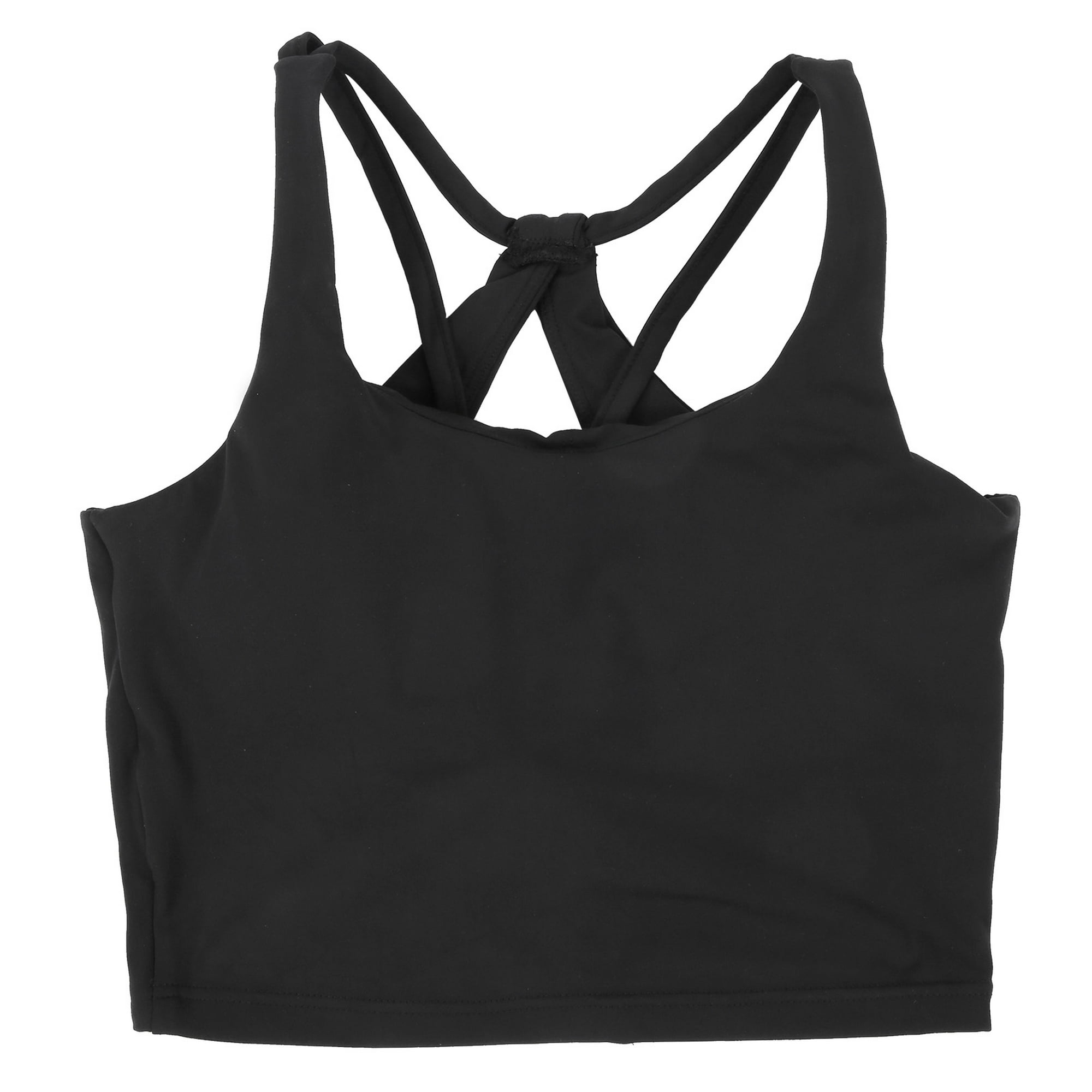 Camiseta sin mangas con espalda cruzada para mujer, paquete de 5 camisetas  deportivas de yoga activo para mujer