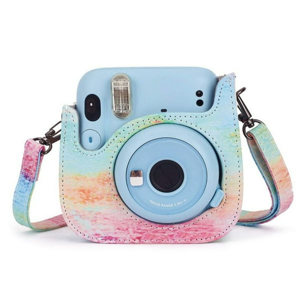 Funda protectora de silicona para cámara a prueba de polvo para Instax Mini  12 (púrpura) Likrtyny Para estrenar