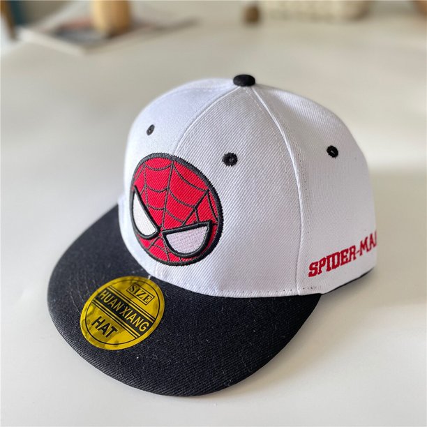 Marvel – Gorra de béisbol para niños, gorro de dibujos animados de