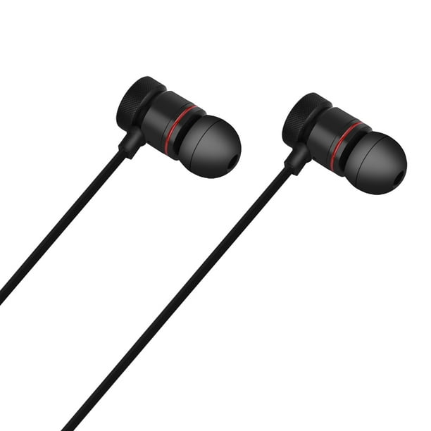Imán inalámbrico Bluetooth deportes auriculares auriculares para iPhone  Android negro Ticfox