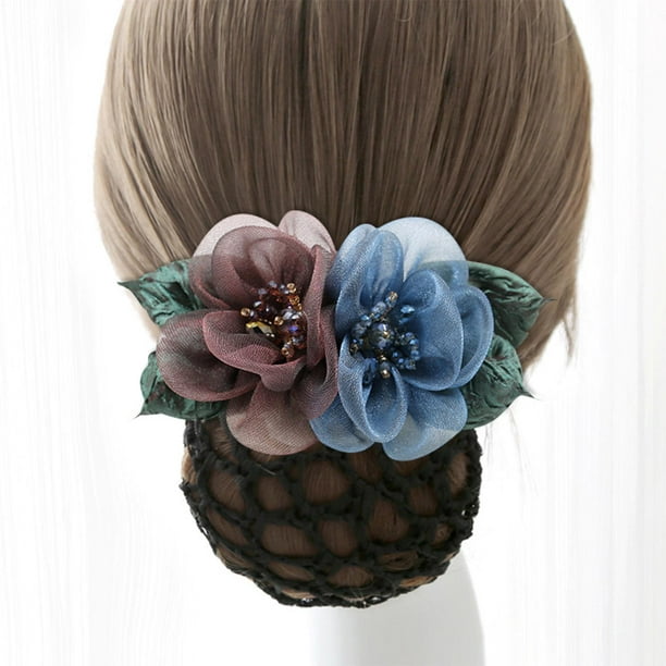 Pinza de pelo Flor Broche Barrette Headwear Horquillas para mujeres niñas  pinza de pelo de frijol Zulema mujer horquillas