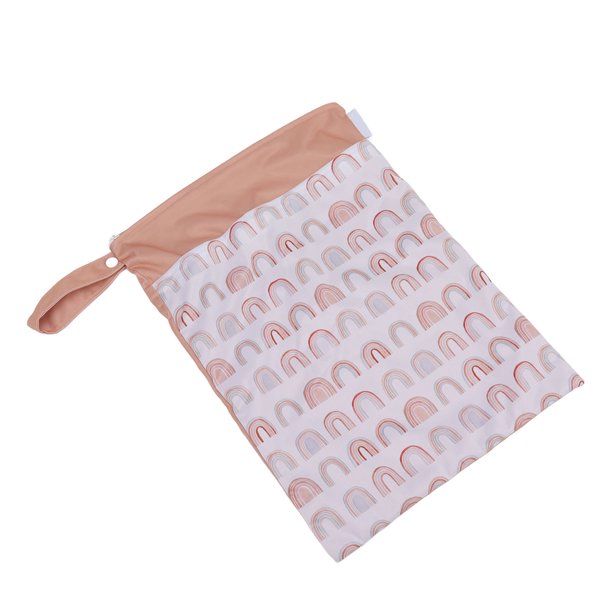 4 bolsas húmedas y secas para pañales de tela para bebé, bolsa impermeable  para artículos húmedos, bolsa de viaje lavable, bolsa de pañales de tela