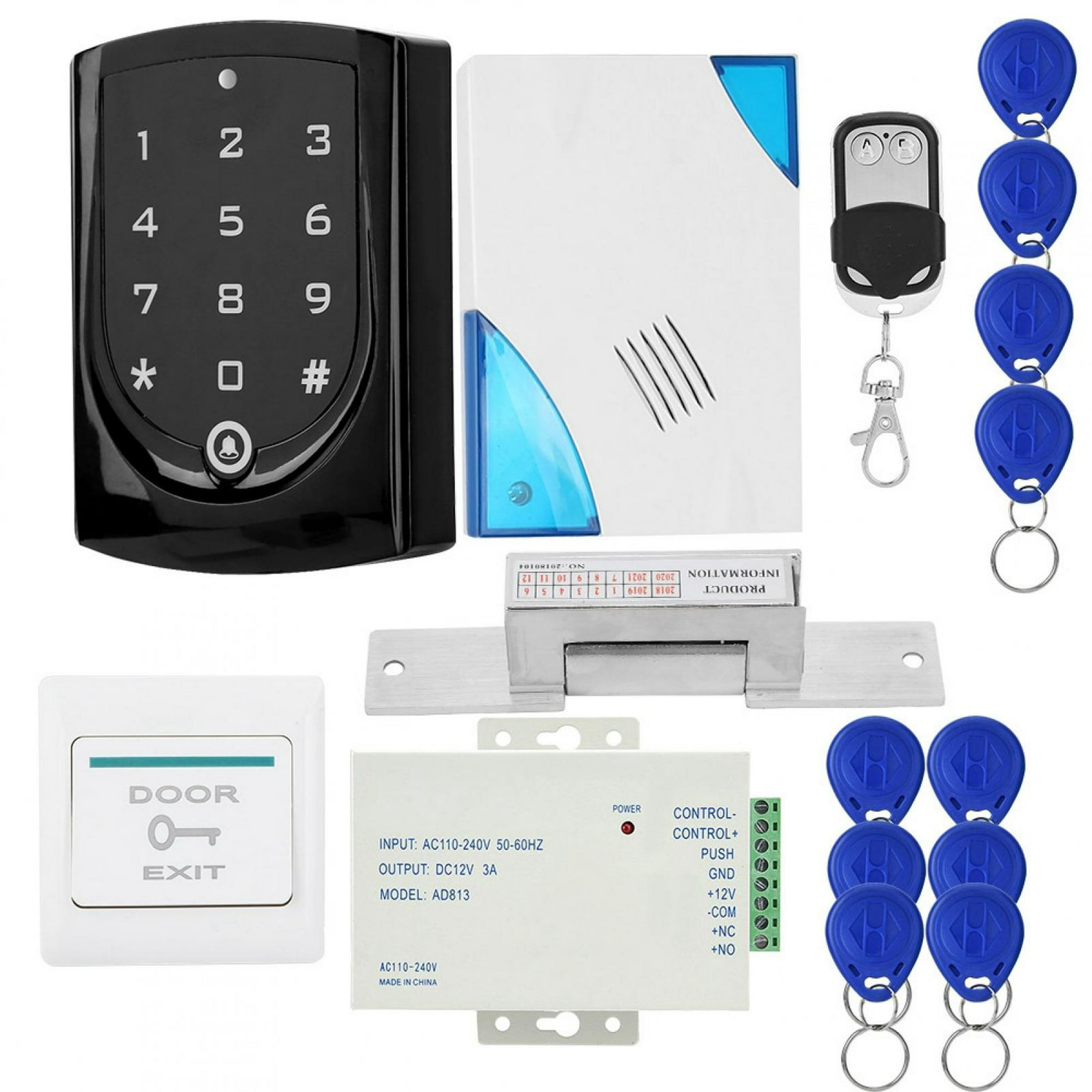 Lector De Tarjetas RFID, Lector RFID USB, Oficina De Asistencia En Casa  Para Control De Acceso ANGGREK 125KHz RFID Reader