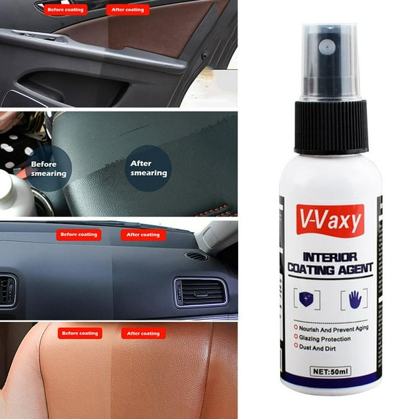 Agente de espuma de limpieza de 50 ml para el limpiador interior del coche  del panel de la puerta de Sywqhk Accesorios para autos y motos