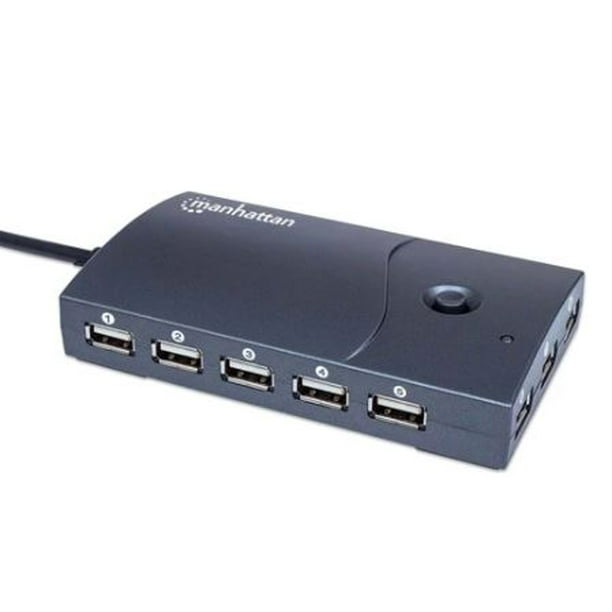 Manhattan 7-Port USB 2.0 Hub (161039)