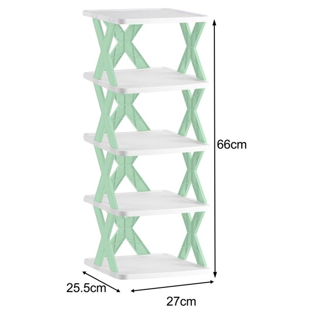 Zapatero Estante Organizador de Zapatos 5 Pisos Plegable y