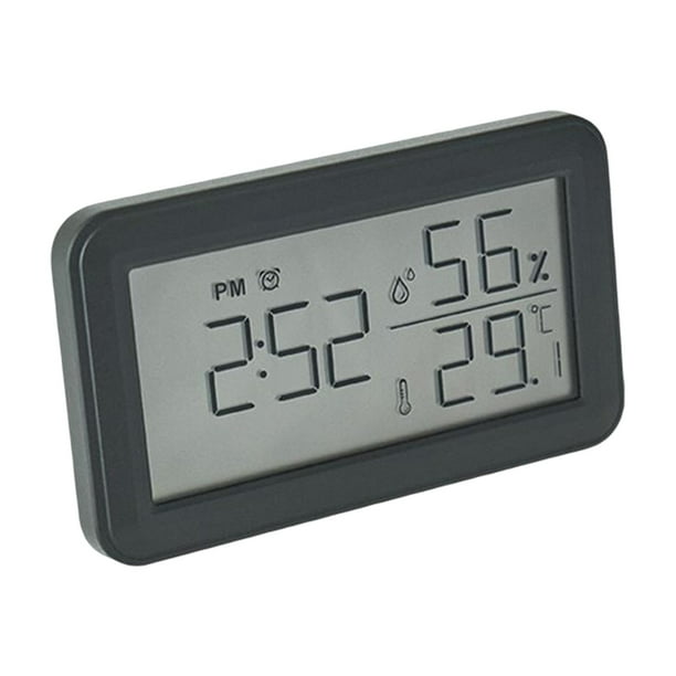 Reloj Mini Pared/ Mesa Digital Termometro Timer Alarma Fecha 