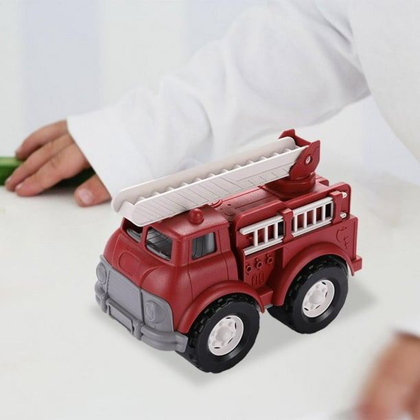 Paquete de 6 autos de juguete para bebés de 1 año de edad, vehículos de  construcción con motor de fricción, juguetes para niños de 1, 2, 3 años,  autos