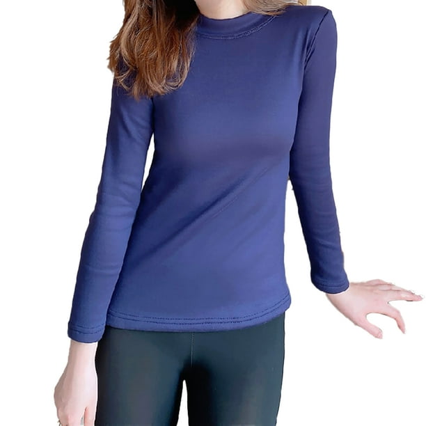 Guardurnaity Ropa interior térmica para mujer, camisa interior elástica  ajustada a prueba de frío pa Guardurnaity AP013579-03