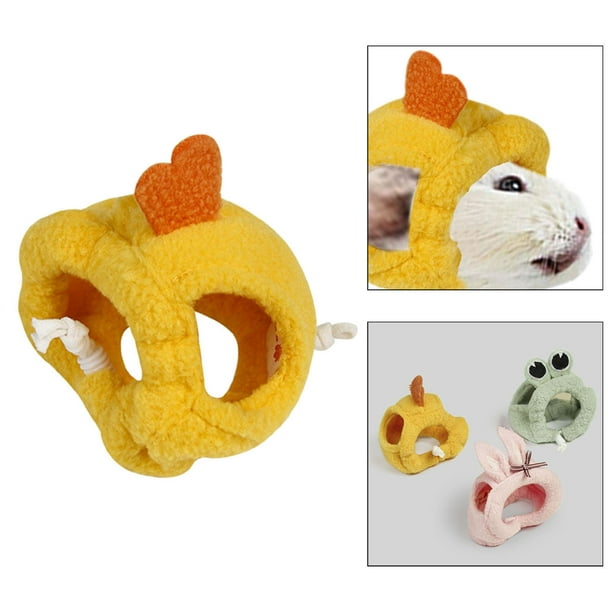 Sombrero de hámster de peluche hecho a mano, decoración de hámster,  accesorios de hámster, juguete de