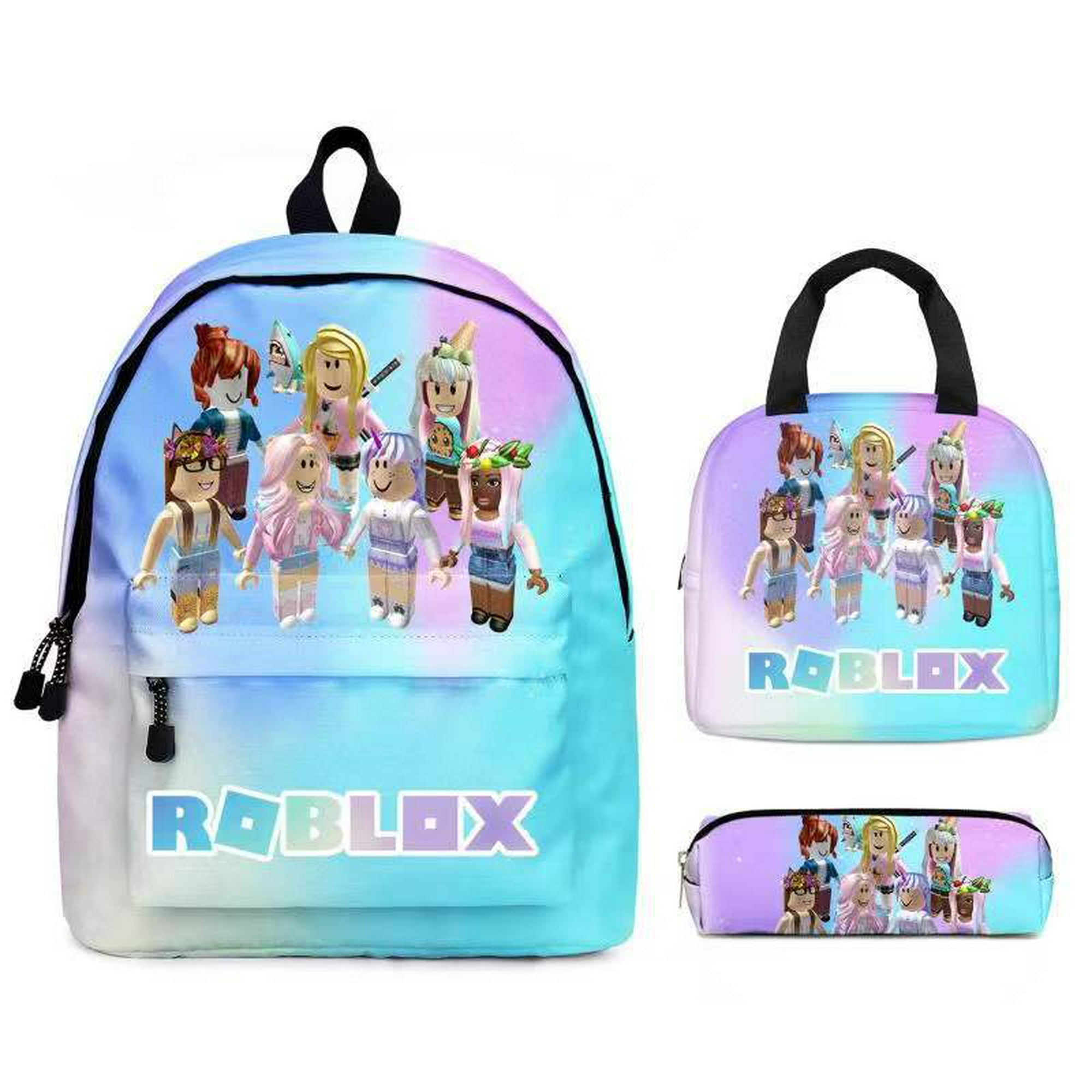 Mochila infantil ROBLOX 3D Print, mochilas escolares, desenhos