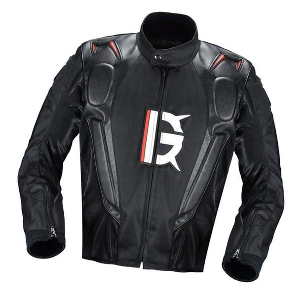 Negro Chaqueta de Motocicleta Ropa de Moto Protección para Hombre Equipos de Protección Sunnimix Chaqueta de motociclista | Walmart en línea