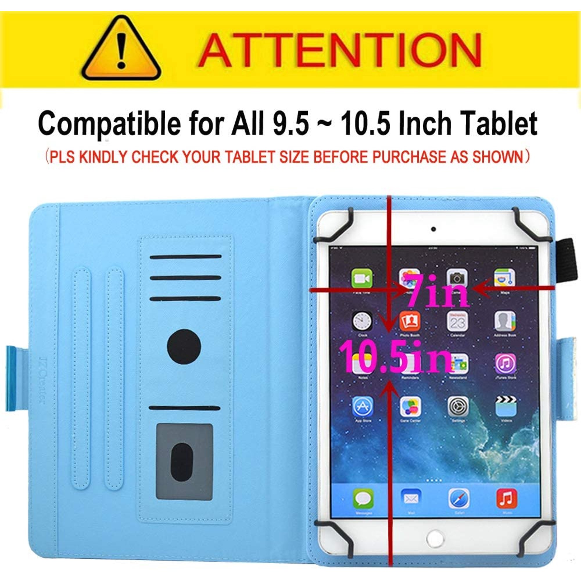 Funda para iPad Air 4 de 10,9 pulgadas [4.ª generación] [Protección de  esquinas] Visualización multiángulo con portalápices, función atril